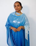 Lamé in Blue